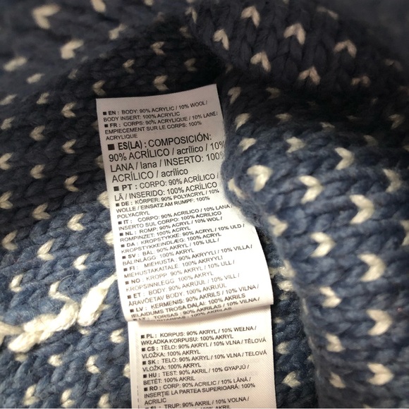 Salomon Laura beanie in color vintage indigo one size - Picture 3 of 7